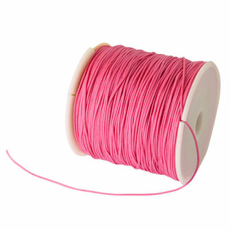 Nylonkoord 1 mm roze