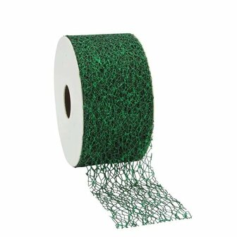 Weblint 5 cm breed groen glitter