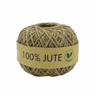 Jute touw 1.5 mm dikte 100 meter bol