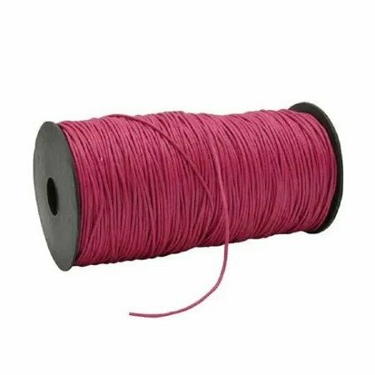 Waxkoord 1.5 mm fuchsia